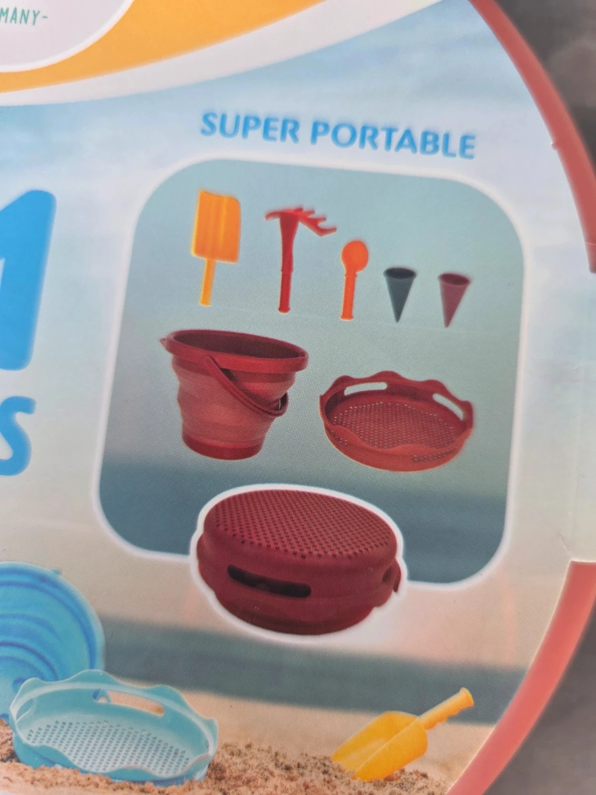 Speelgoed zand 7 in 1 - Compactoys - roze – photo 9